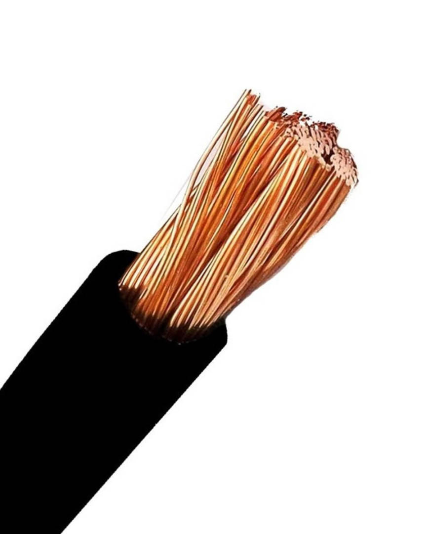 Cable eléctrico negro de 2,5 - 16mm (escoger sección)