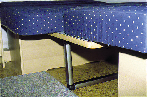 Pata de mesa plegable altura 740 mm
