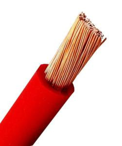 Cable eléctrico rojo de 2,5mm hasta 16mm (escoger sección)