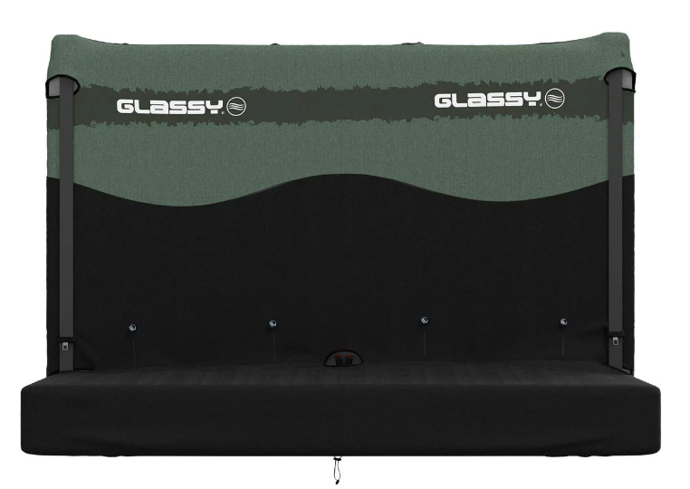 Funda bancada doble trasera California GLASSY Army