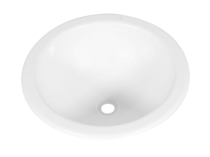 Lavabo redondo Blanco