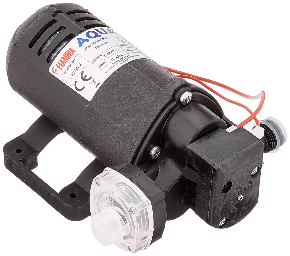 Bomba autoaspirante FIAMMA Aqua8 7L/min 1,5 bar (12V)