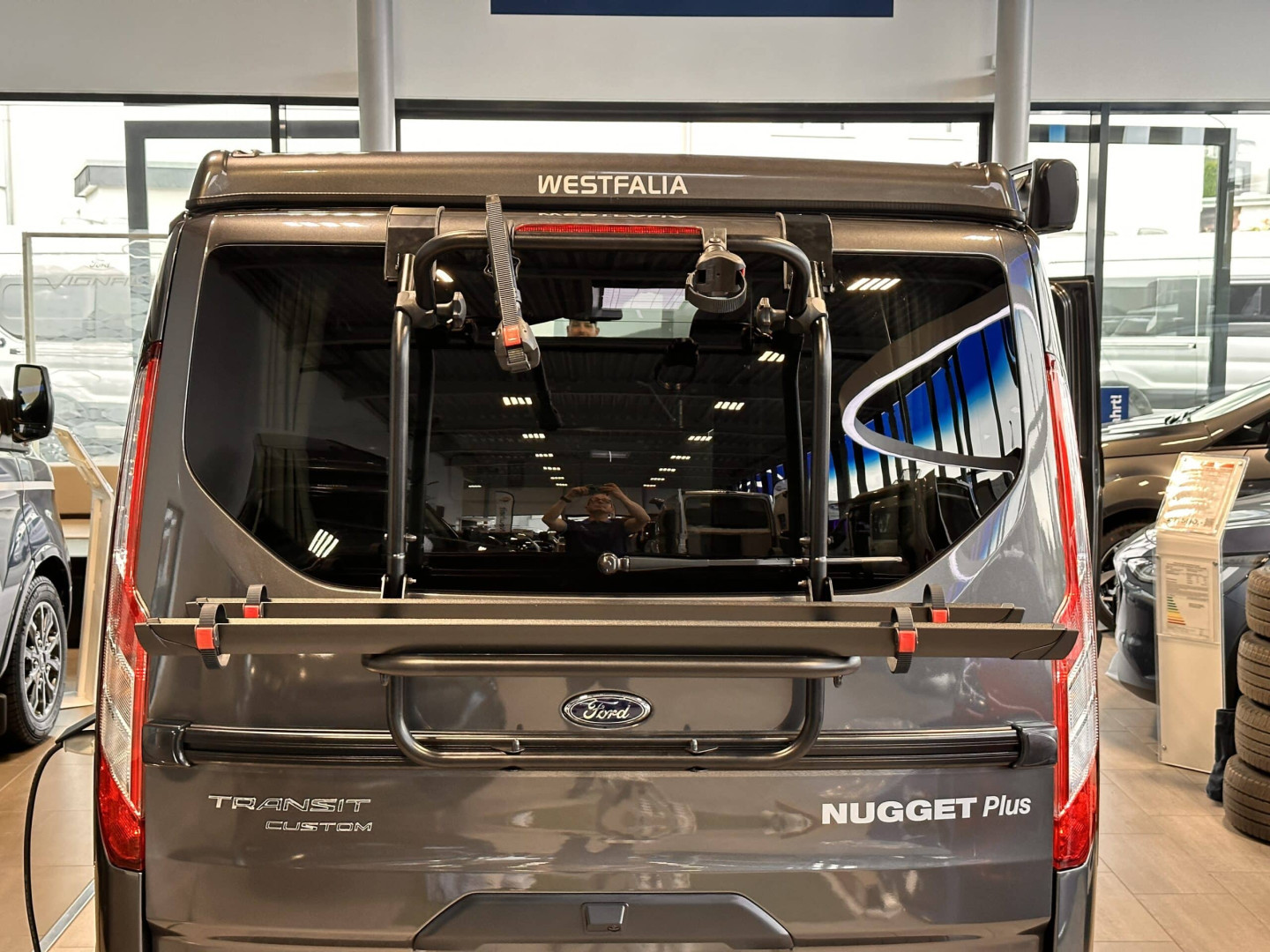 Portabicicletas FIAMMA Carry-Bike Ford Transit Custom / Tourneo Custom (2014-2023)