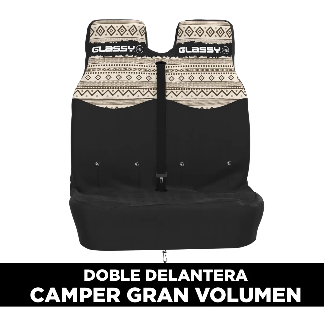 Funda bancada doble delantera GLASSY Nordic GRAN VOLUMEN