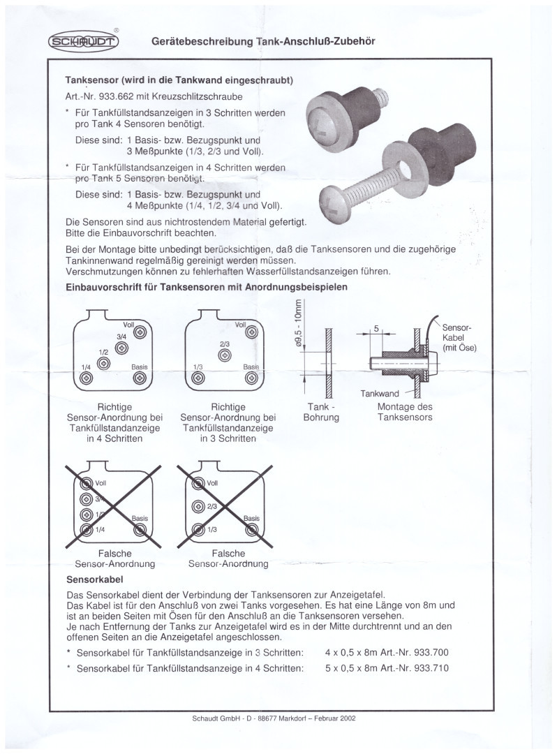 Sonda de aguas grises