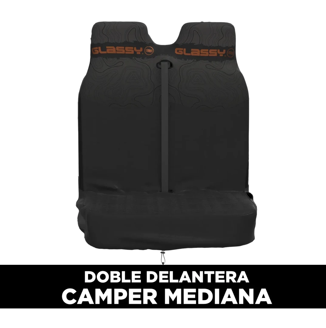 Funda bancada doble delantera GLASSY Phantom CAMPER MEDIANA