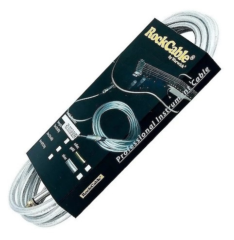 Cable de instrumento ROCKCABLE - 6m, RCL30206 D7 SILVER