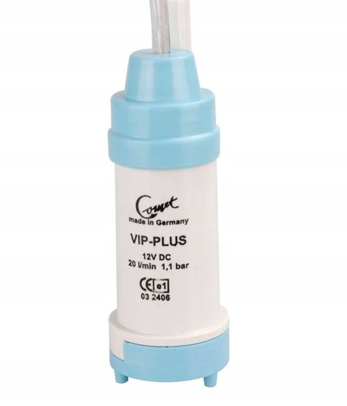 Bomba sumergible COMET VIP-PLUS 20L/min 1,1bar (12V)
