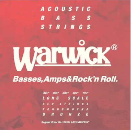Cuerdas WARWICK Bajo 5 cuerdas 45 - 135 35301
