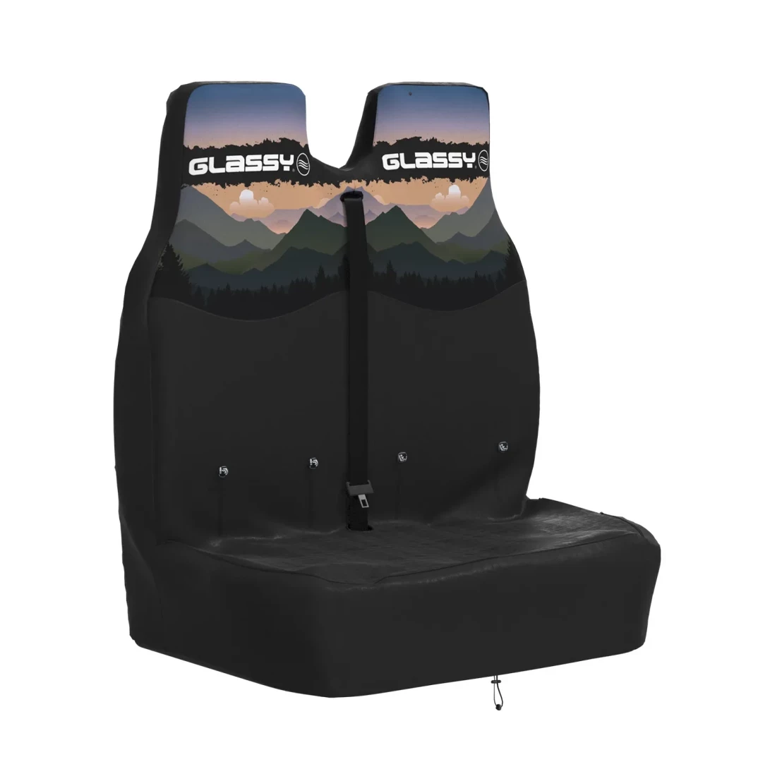 Funda bancada doble delantera GLASSY Mountains GRAN VOLUMEN