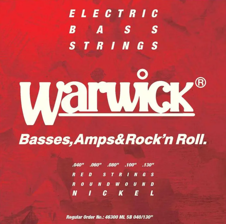 Cuerdas WARWICK Bajo 5 cuerdas 40 - 130 46300