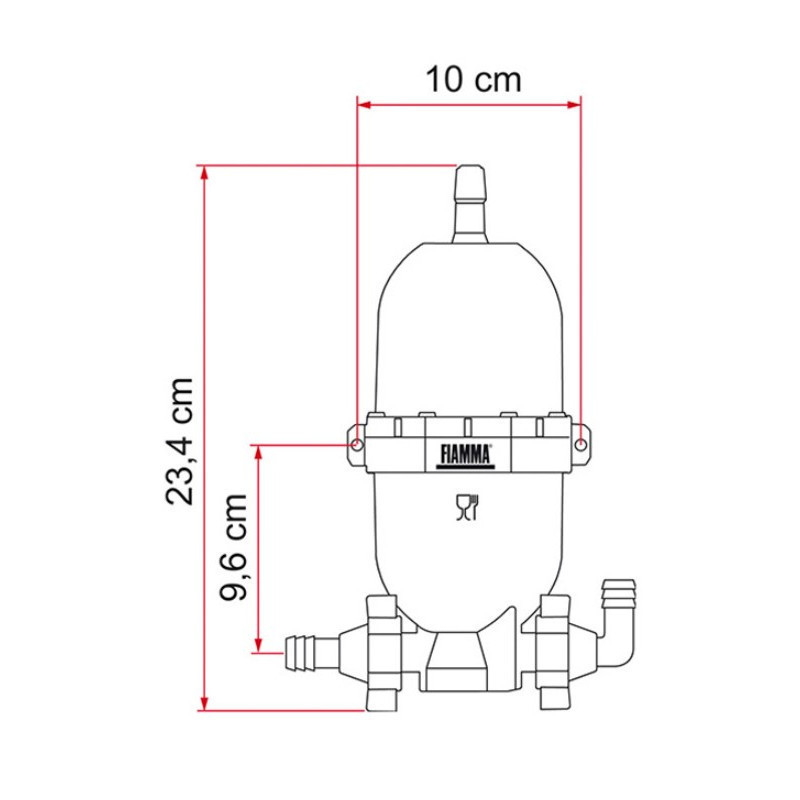 Vaso de expansión FIAMMA A20