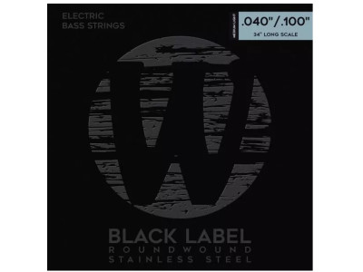 Cuerdas Bajo WARWICK 4 Black Label 40-100