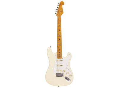 Guitarra Eléctrica SX ST57 Vintage White