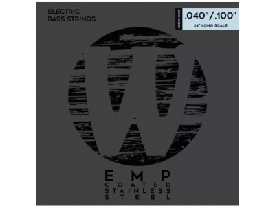 Cuerdas para Bajo WARWICK EMP – 4-Cuerdas, Medium Light, .040-.100 Acero Inoxidable