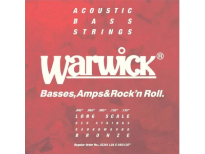 Cuerdas WARWICK Bajo 5 cuerdas 45 - 135 35301