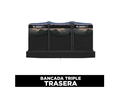 Funda bancada triple trasera GLASSY Mountains